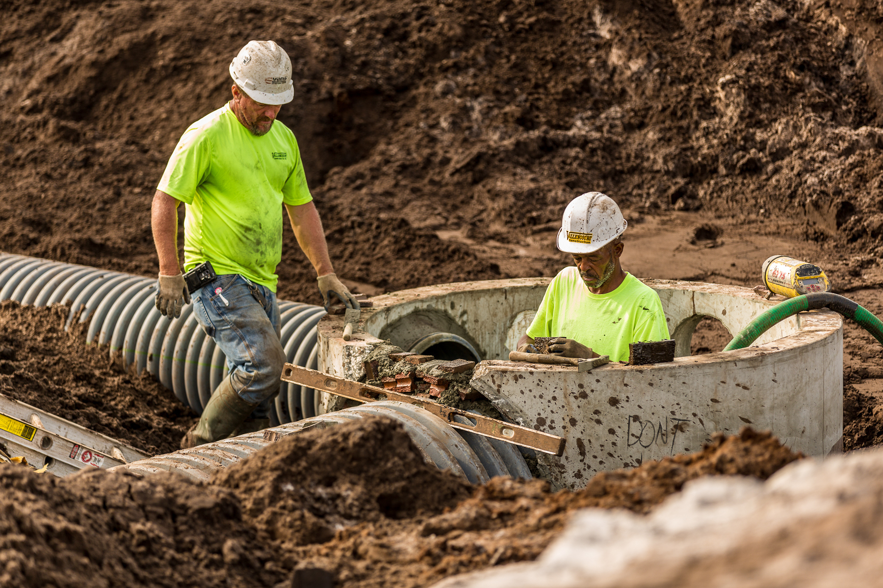 Storm Drain Installation Vallencourt Construction Vallencourt 